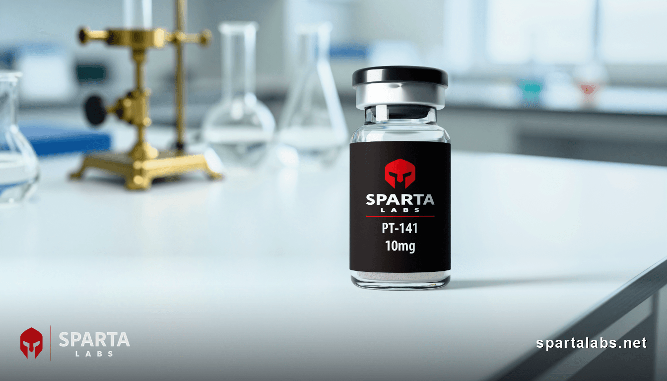 Buy PT-141 (Bremelanotide) research peptide: PT-141 (Bremelanotide): Discovery and Regulatory History | Sparta Labs Research Library