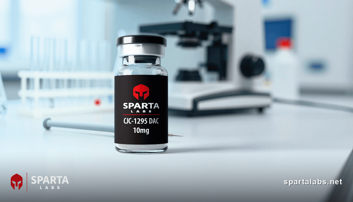 Buy CJC-1295 with DAC research peptide: CJC-1295 with DAC: Mechanism of Action | Sparta Labs Research Library