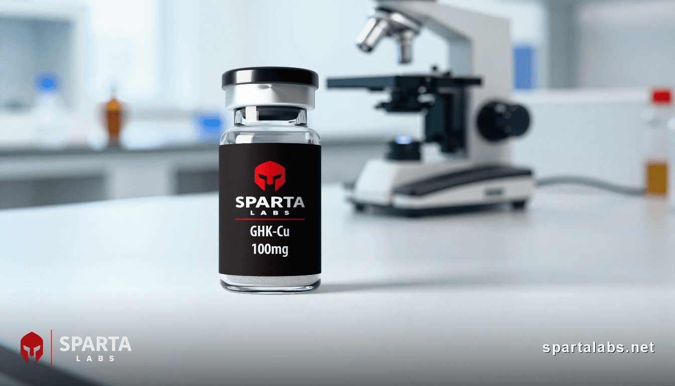 Buy GHK-Cu research peptide: GHK-Cu: A Research Overview | Sparta Labs Research Library