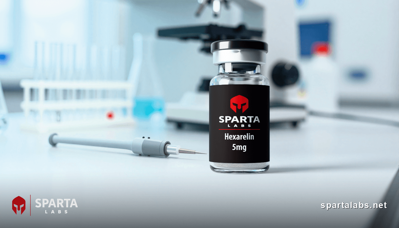 Buy Hexarelin Mechanism of Action research peptide: Hexarelin Mechanism of Action | Sparta Labs Research Library