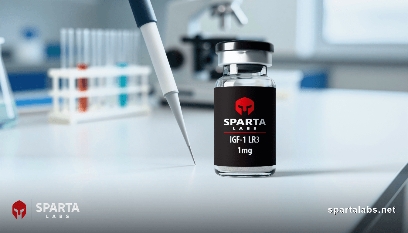 Buy IGF-1 LR3 research peptide: IGF-1 LR3: Mechanism of Action | Sparta Labs Research Library