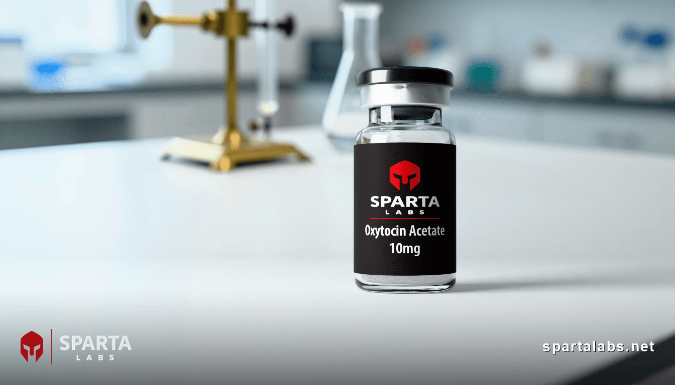 Buy Oxytocin (Acetate Salt) research peptide: Oxytocin (Acetate Salt): Discovery and Regulatory History | Sparta Labs Research Library