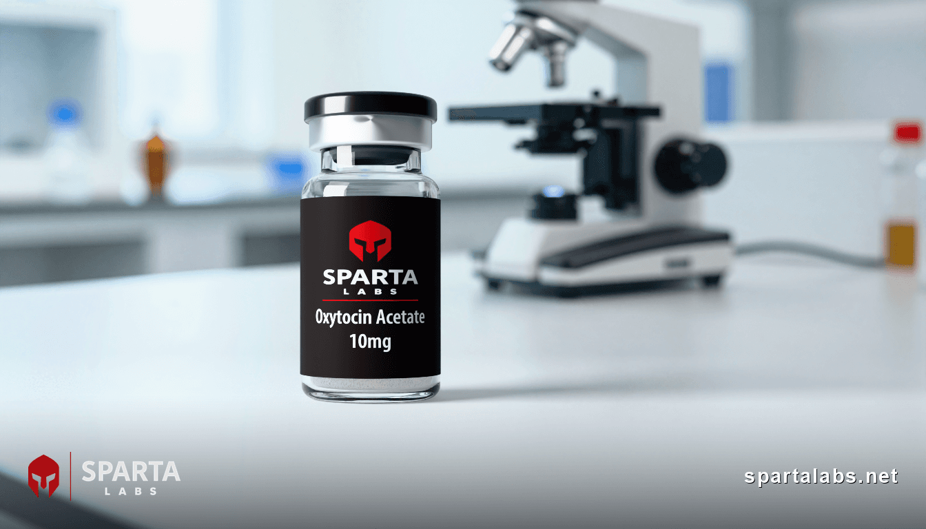 Buy Oxytocin (Acetate Salt) research peptide: Oxytocin (Acetate Salt): A Research Overview | Sparta Labs Research Library
