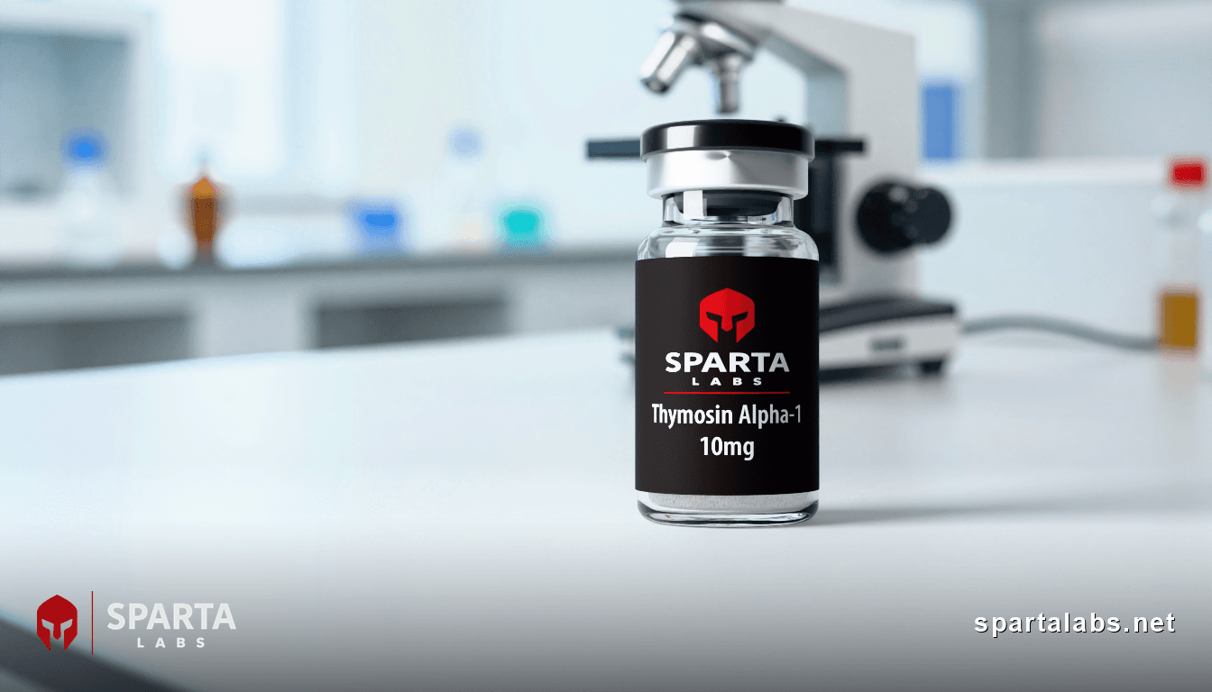 Buy Thymosin Alpha-1 research peptide: Thymosin Alpha-1: A Research Overview | Sparta Labs Research Library
